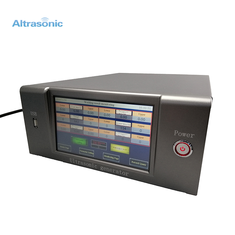 How to track and control the frequency of ultrasonic welding machine